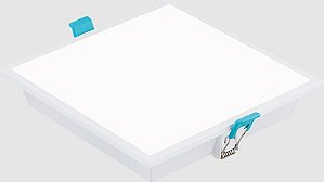 Painel Embutir Edge 17x17cm 8W 900lm 3000K Bivolt Cor Branco Stella STL22951BR/30