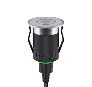 Balizador de Solo Way Up IP67 1W 80lm 3000K 24V Cor Alumínio Stella STL22711AL/30