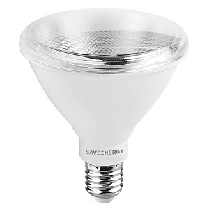 Lâmpada PAR38 IP54 E27 15W 85W 2700K 24º Bivolt 1050LM 4350CD Saveenergy SE-120.439