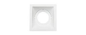 Embutido Recuado Direcionável Square AR111 GU10 20W 160x160mm Cor Branco Stella STH8935BR