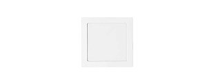 Painel Embutir Quadrado 17x17cm 12W  3000K 1100lm Bivolt Cor Branco Stella STH9952Q/30