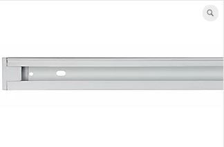 Trilho Eletrificado Montana 2x100x3,5cm Cor Branco Casual Light QTR905-BR