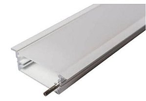 Perfil  Embutir Linear Linha Route com Difusor 62x2500x20mm Usina 30670/2500