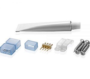 Kit Emenda para Fitas LED de Alta Tensão 4,4W/m Brilia 433232