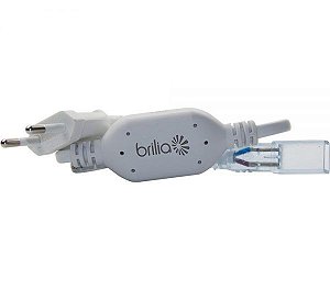 Kit Plug Conexão Fitas LED de Alt Tens 4,4W/m Brilia 443095