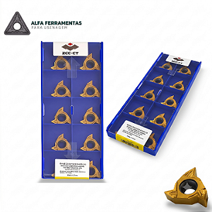 Pastilha RT 22 ZCC Externa para Rosqueamento de Metal Duro