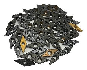 Kit 30 peças Pastilhas VBMT 16 Semi Novas