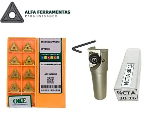 Cabeçote Fresador Ncta 3016 para Pastilhas Tpkn 1603