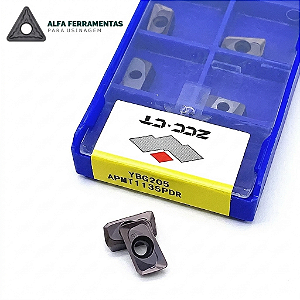 Pastilhas de Metal Duro APMT1135PDR Classe YBG205 para Usinagem