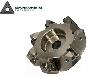 Cabeçote Fresador Wnmu 0806 - 100 Mm (mfwn90-100r-32-7t-90°)