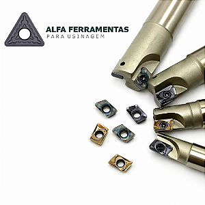 Fresa Intercambiável para Pastilha APKT 1003 - Escolha o Diâmetro (10mm a 16mm)