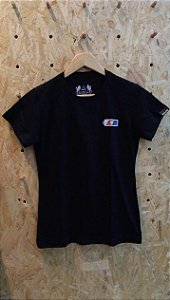 Camiseta Feminina Bateria Tamanho P Preto