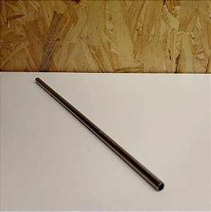 Canudo de Inox Reto 21,5cm Verde