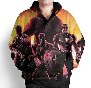 moletom vingadores ultimato infantil