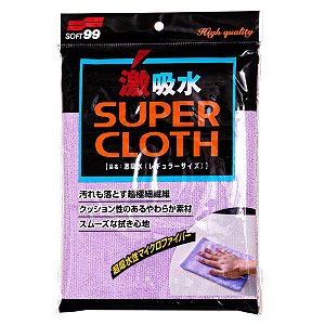 Super Cloth - Pano para Secagem de Alta Absorção - 30x50cm - Soft99