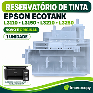 RESERVATORIO DE TINTA EPSON L3110 L3150 L3210 L3250 - 1 UNIDADE NOVO