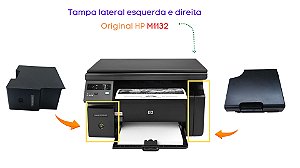 KIT TAMPA LATERA ESQ. + DIREITA HP LASERJET M1132 / M1212