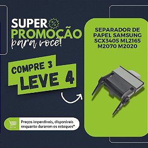 SEPARADOR DE PAPEL SAMSUNG SCX3405 / ML2165 - PROMOCAO 4X3