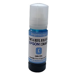 TINTA REFIL COMPATÍVEL ECOTANK CIANO 70ML - EPSON