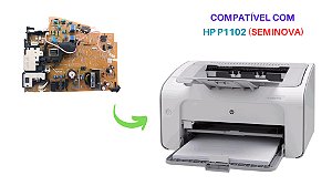 PLACA FONTE HP LASERJET P1102 (BRANCA SEM WI-FI)