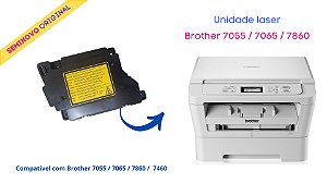 UNIDADE LASER BROTHER DCP 7055DN / 7065  - SEMINOVO