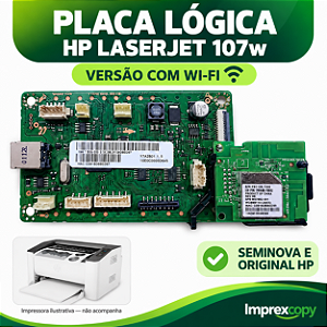 PLACA LOGICA HP LASERJET 107W - SEMINOVA