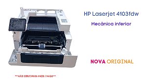 MECANICA INFERIOR HP LASERJET 4103FDW - S/ FUSÃO S/ PLACAS