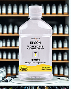 TINTA BULK-INK AMARELO 500ML - EPSON WORKFORCE C5810 / C5890
