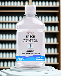 TINTA BULK-INK CIANO 500ML - EPSON WORKFORCE C5810 / C5890