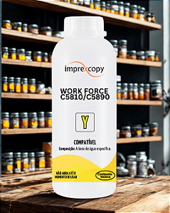 TINTA BULK-INK AMARELO 1000ML - EPSON WORKFORCE C5810 / C5890