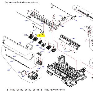 SENSOR DETECCAO PAPEL EPSON L8050 / L8180 / L18050