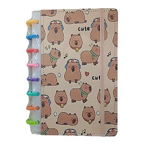 CADERNO INTELIGENTE CAPIVARA 8 DISCOS