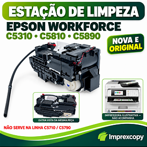 ESTACAO DE LIMPEZA EPSON WF C5810 C5390 C5890 - ORIGINAL