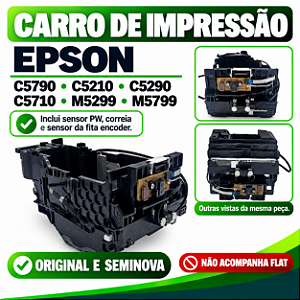 CARRO DE IMPRESSAO C/ CORREIA C5790 / C5210 / C5290 / C5710 / M5299 / M5799 - SEMINOVO