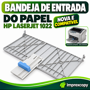 BANDEJA DE ENTRADA DO PAPEL HP LASERJET 1022