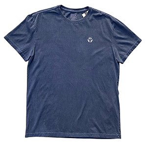 Camiseta Your Face Estonada - Azul