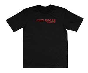 CAMISETA BASIC LIGTH JOHN ROGER RACING CLUB - PRETO