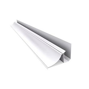 Meia Cana PVC Branca C/6M