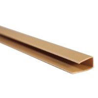 Rodaforro De Pvc Tipo U 6.00M Cerejeira