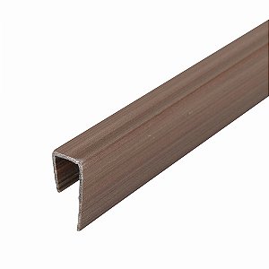 Rodaforro De Pvc Tipo U 6.00M Imbuia