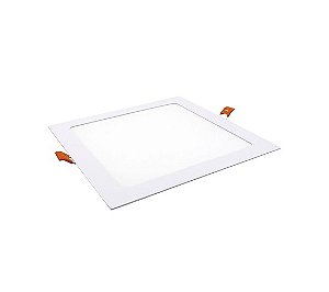 Plafon LED Quadrado Embutir Branca 24W VIT
