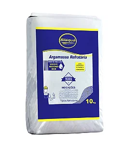 ARGAMASSA REFRATÁRIA 10 KG SILAQUA