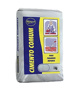 CIMENTO COMUM BRANCO 30 X 1 KG SILAQUA