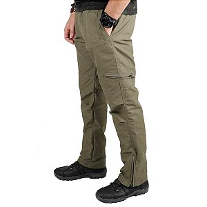 CALÇA MASCULINA MULTIFORCE VERDE BÉLICA