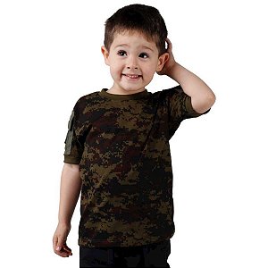 CAMISETA T SHIRT RANGER INFANTIL ARGILA BÉLICA