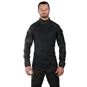 COMBAT SHIRT MULTICAM BLACK BÉLICA