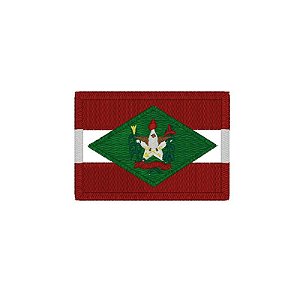 PATCH BORDADO BANDEIRA BRASIL - 1.34162 - Atacado Aventura