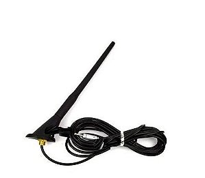 Antena Haste Traseira Universal 45° Ray Flex Fiat Volkswagen