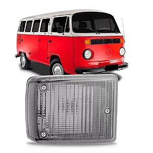 Lanterna Dianteira Kombi Clipper 1974 A 2014 Direito Cristal