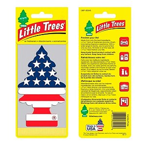 Aromatizante Little Trees Bandeira Americana Vanilla Pride